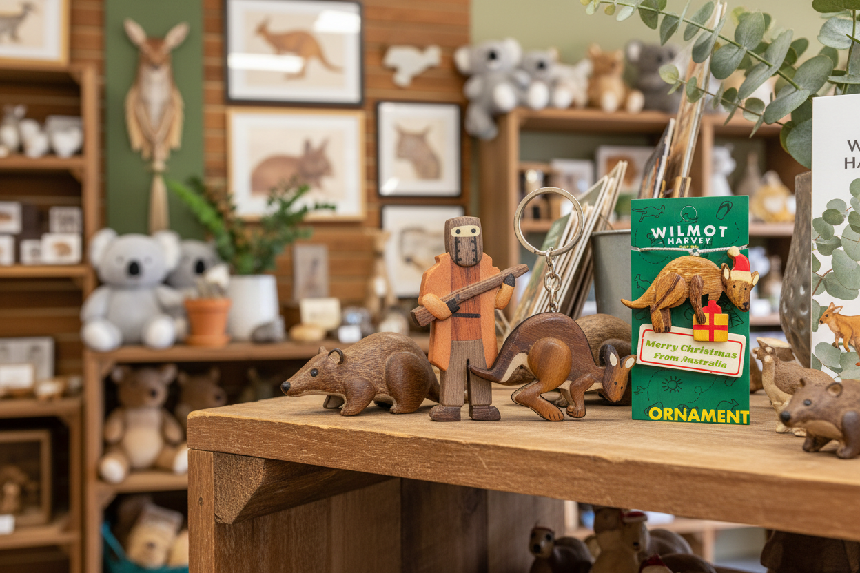 Timber Keyrings, Magnets, Ornaments and Pencils