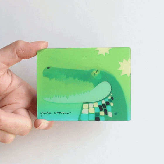 Pete Cromer 3D Keyring - Crocodile - Wilmot Harvey