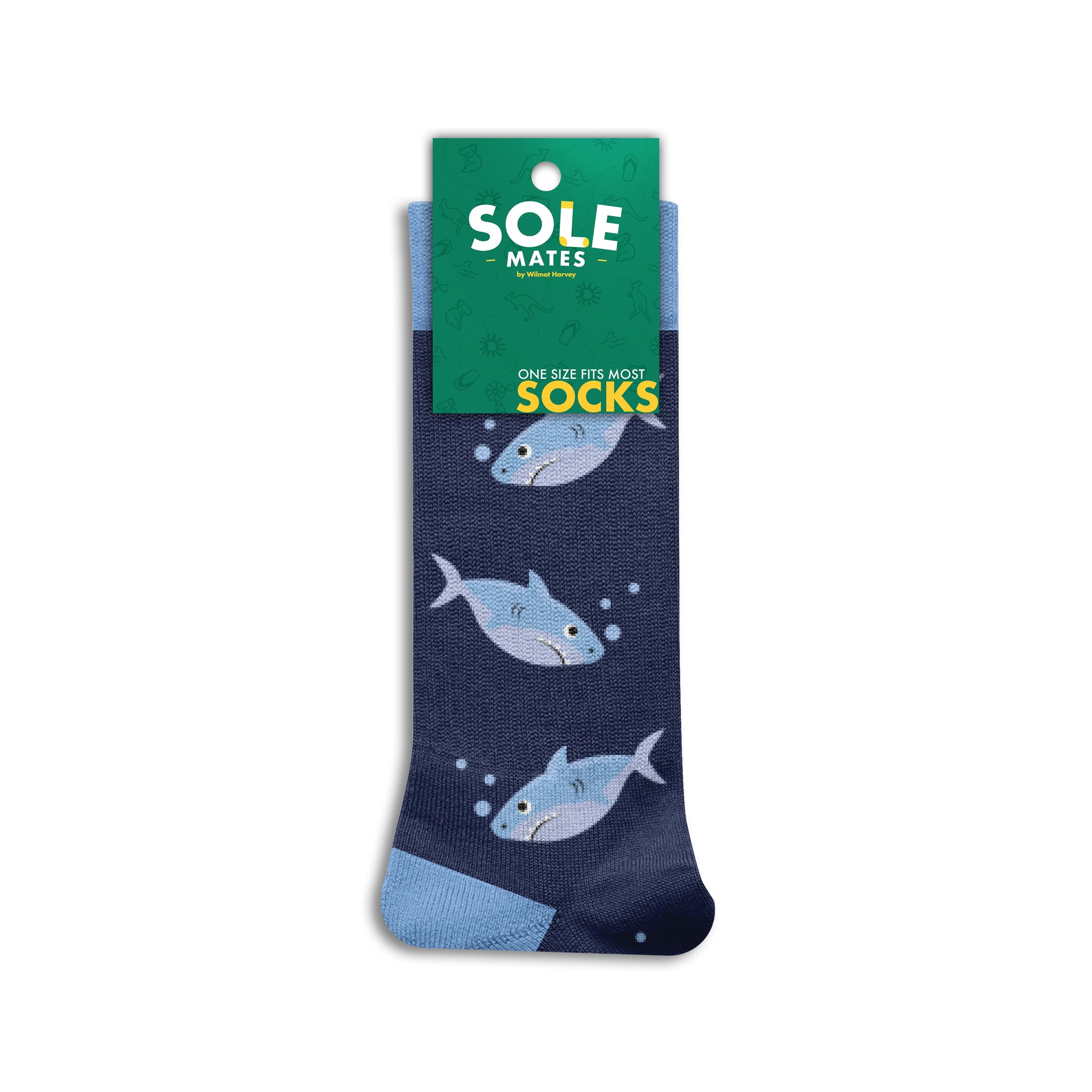 Sole Mates Socks - Shark - Wilmot Harvey