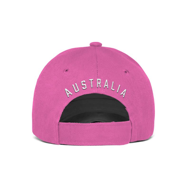 Cap - Koala with Australia Flag Pink